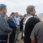 حضور مدیرکل آموزش و پرورش هرمزگان در آیین تشییع شهدای والامقام بندر کوهستک