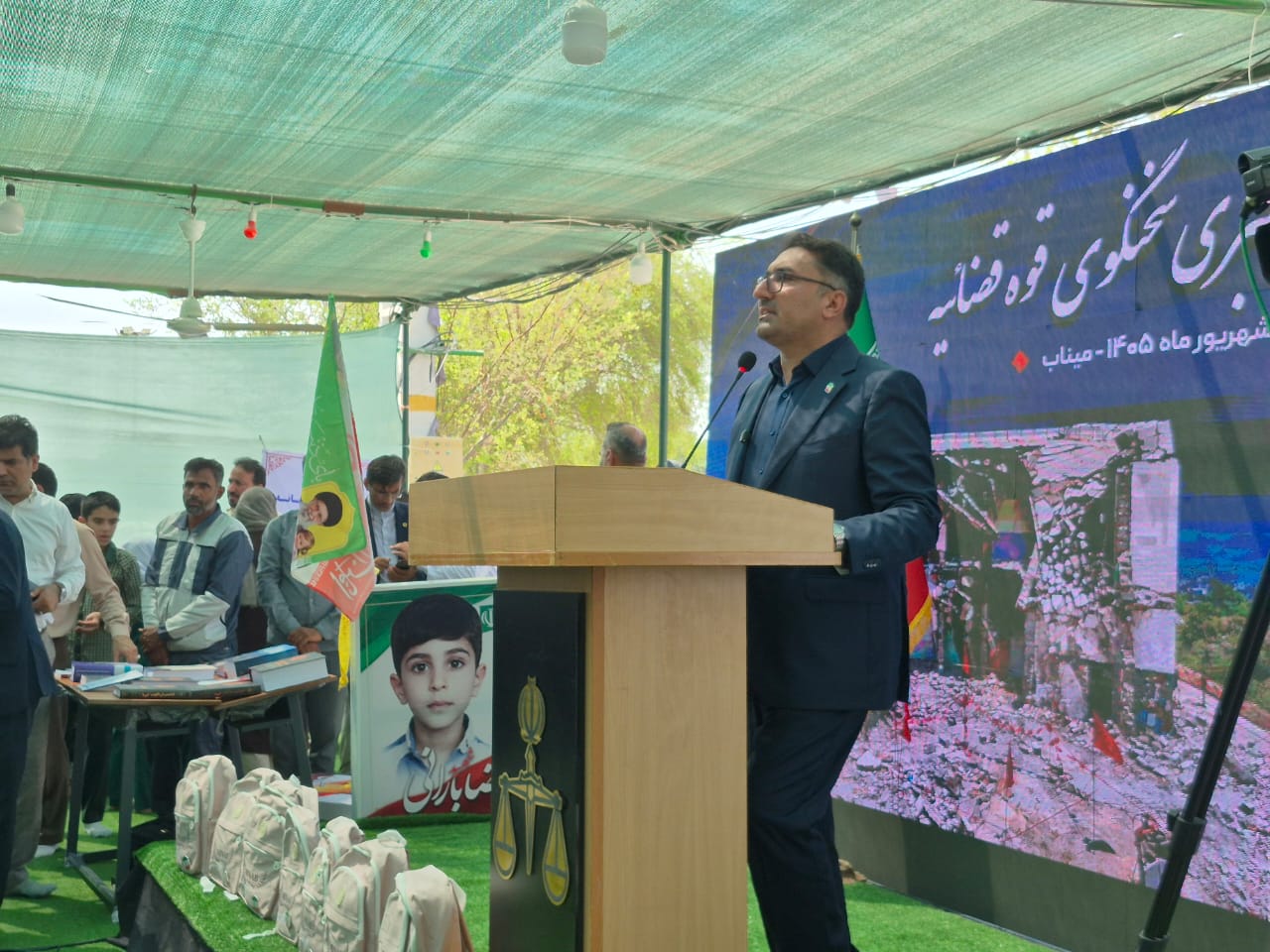 قهرمانی: ۵۰ درصد از مسیر پیگیری حقوقی پرونده شهدای دانش‌آموز میناب طی شده است