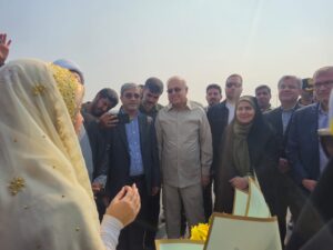 آیین افتتاح پل بزرگ شهید مویدی