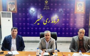 فرماندار خمیر تأکید کرد؛ تعیین تکلیف پروژه‌های نیمه‌تمام و رفع موانع نهضت ملی مسکن