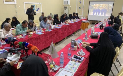 نشست خبری مدیرکل کانون پرورش فکری کودکان و نوجوانان هرمزگان