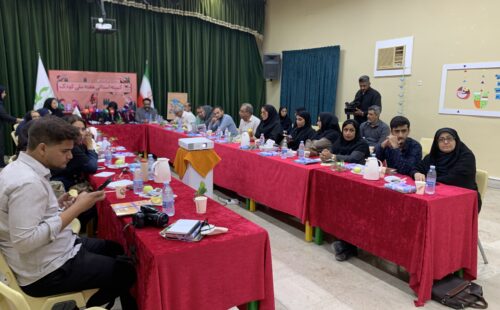 نشست خبری مدیرکل کانون پرورش فکری کودکان و نوجوانان هرمزگان