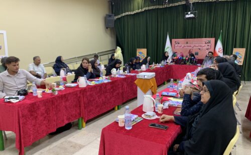 نشست خبری مدیرکل کانون پرورش فکری کودکان و نوجوانان هرمزگان