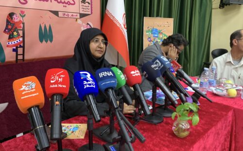 نشست خبری مدیرکل کانون پرورش فکری کودکان و نوجوانان هرمزگان